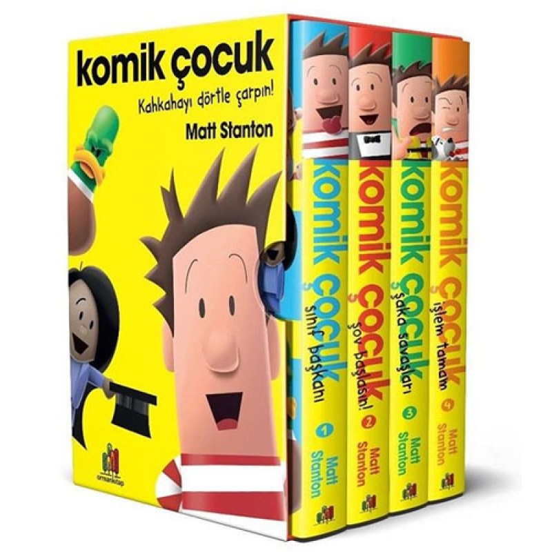 Komik Çocuk Seti (4 Kitap Takım)