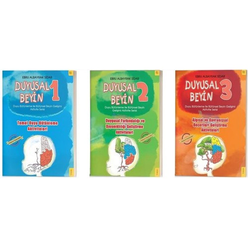 Duyusal Beyin Seti - 3 Kitap Takım Duyusal Beyin Seti - 3 Kitap Takım