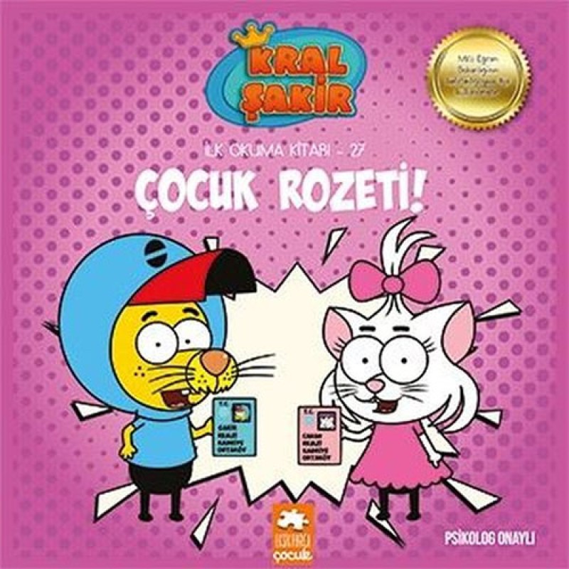 Kral Şakir İlk Okuma Kitabı 27 - Çocuk Rozeti!
