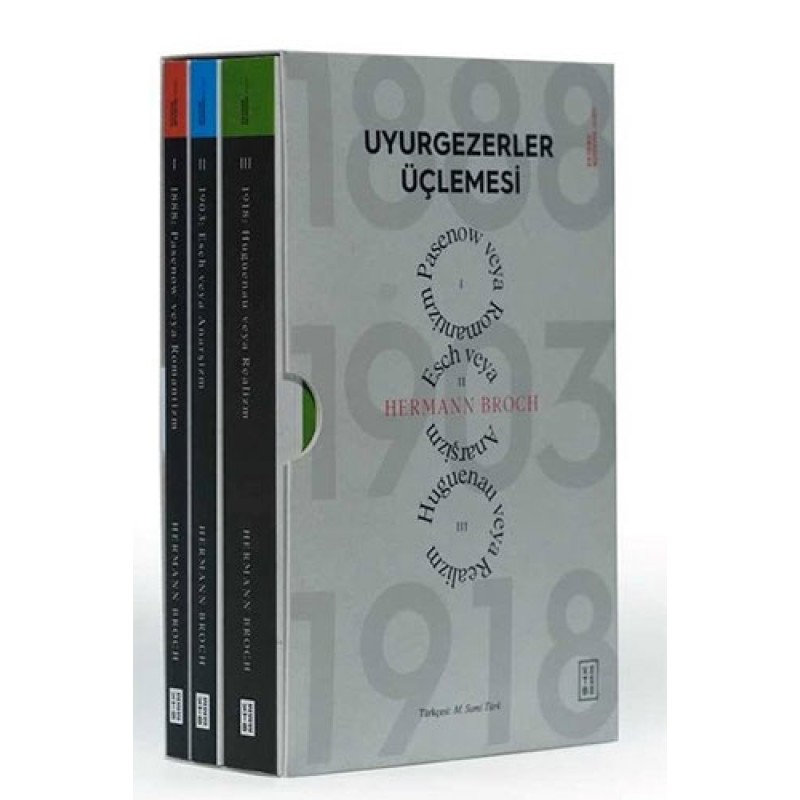 Uyurgezerler Üçlemesi Seti - (3 Kitap Takım - Kutulu) Uyurgezerler Üçlemesi Seti - (3 Kitap Takım - Kutulu)