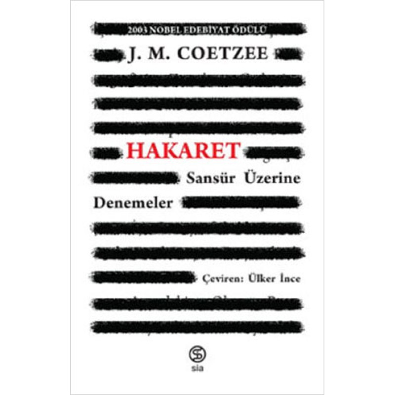 Hakaret - Sansür Üzerine Denemeler