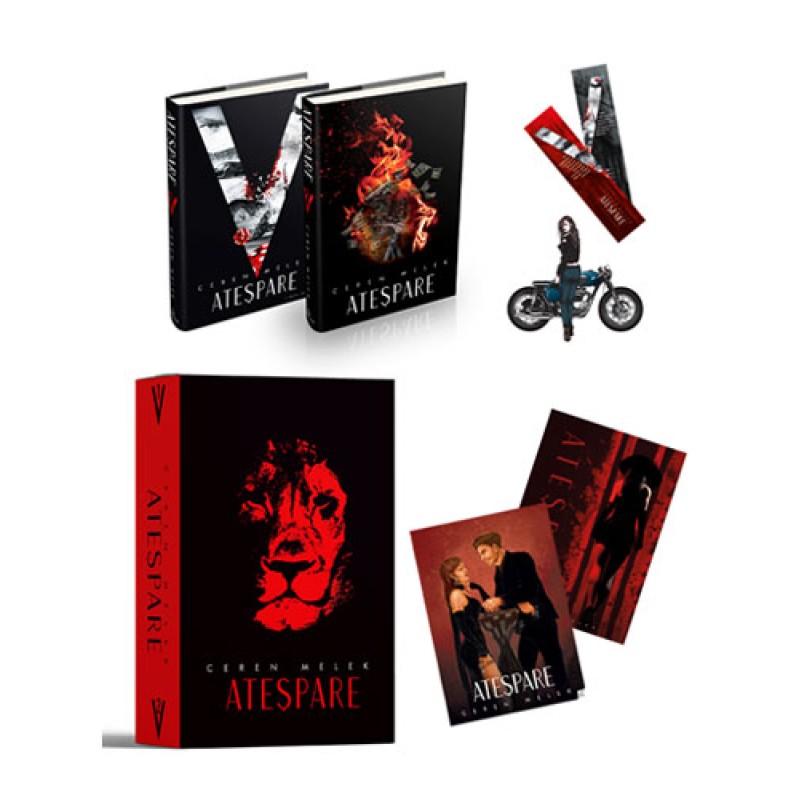 Ateşpare Serisi Set - 2 Kitap (Ciltli) Ateşpare Serisi Set - 2 Kitap (Ciltli)