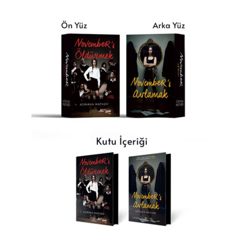 November Serisi Özel Kutu - 2 Kitap (Ciltli) November Serisi Özel Kutu - 2 Kitap (Ciltli)