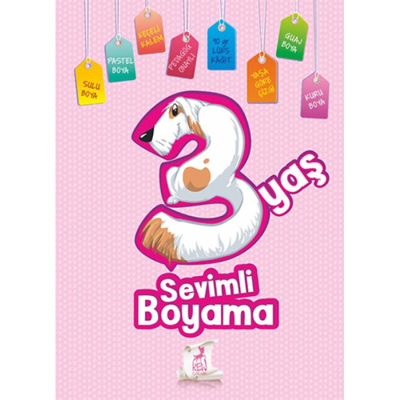 Sevimli Boyama - 3 Yaş