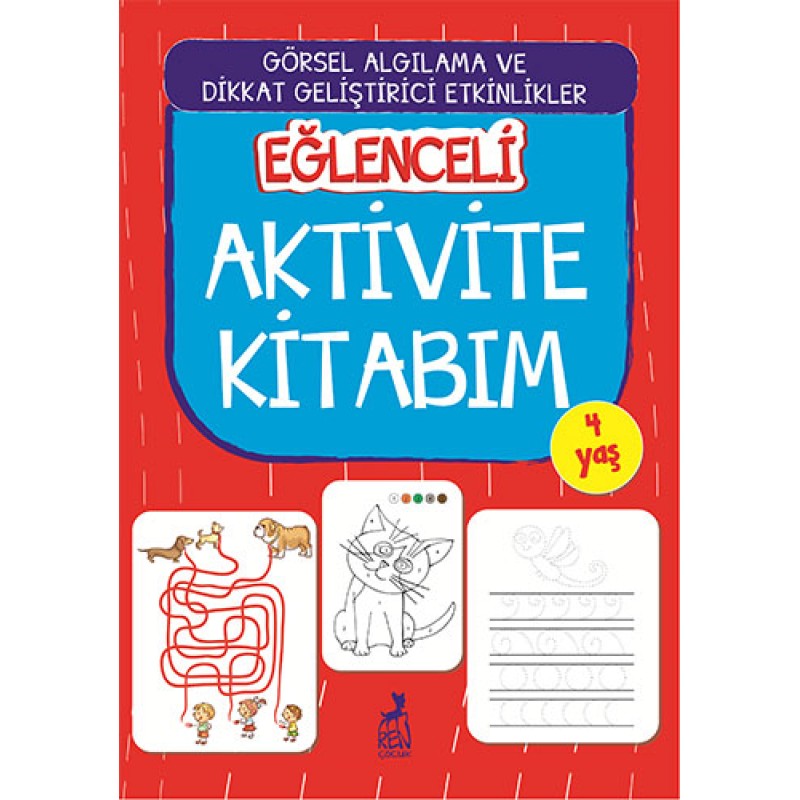 Eğlenceli Aktivite Kitabım - 4 Yaş Eğlenceli Aktivite Kitabım - 4 Yaş