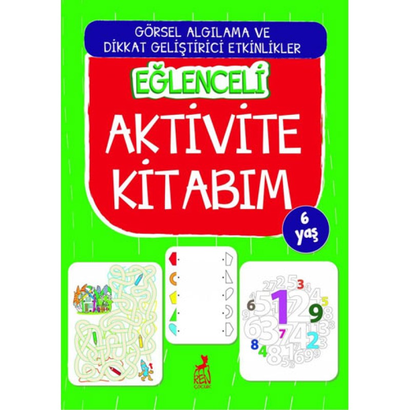 Eğlenceli Aktivite Kitabım - 6 Yaş Eğlenceli Aktivite Kitabım - 6 Yaş