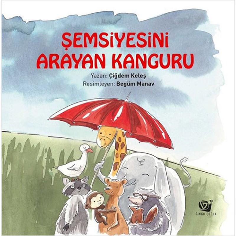 Şemsiyesini Arayan Kanguru Şemsiyesini Arayan Kanguru