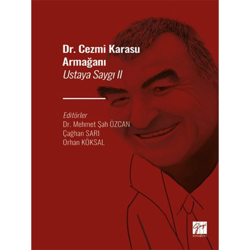 Dr. Cezmi Karasu Armağanı - Ustaya Saygı II Dr. Cezmi Karasu Armağanı - Ustaya Saygı II