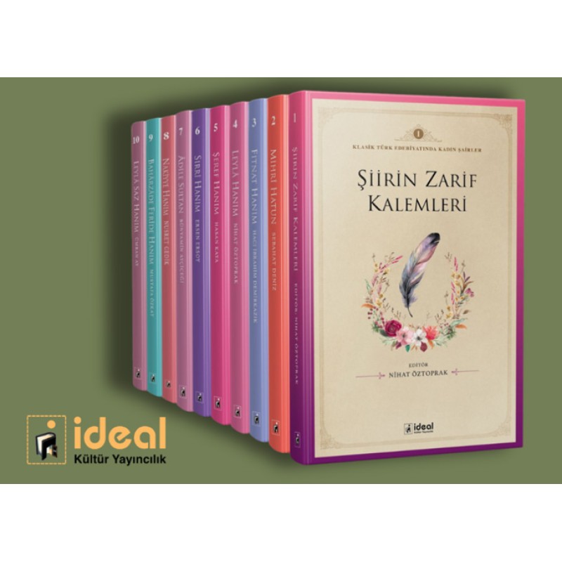 Klasik Türk Edebiyatında Kadın Şairler Serisi - 10 Kitap Set Klasik Türk Edebiyatında Kadın Şairler Serisi - 10 Kitap Set