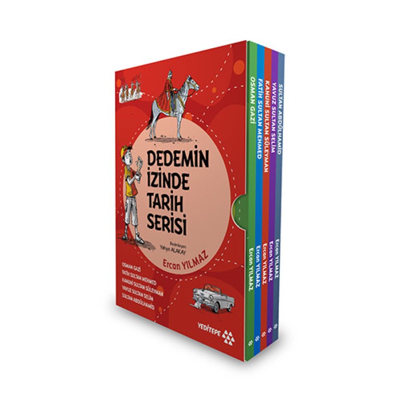 Dedemin İzinde Tarih Serisi (5 Kitap Kutulu) Dedemin İzinde Tarih Serisi (5 Kitap Kutulu)