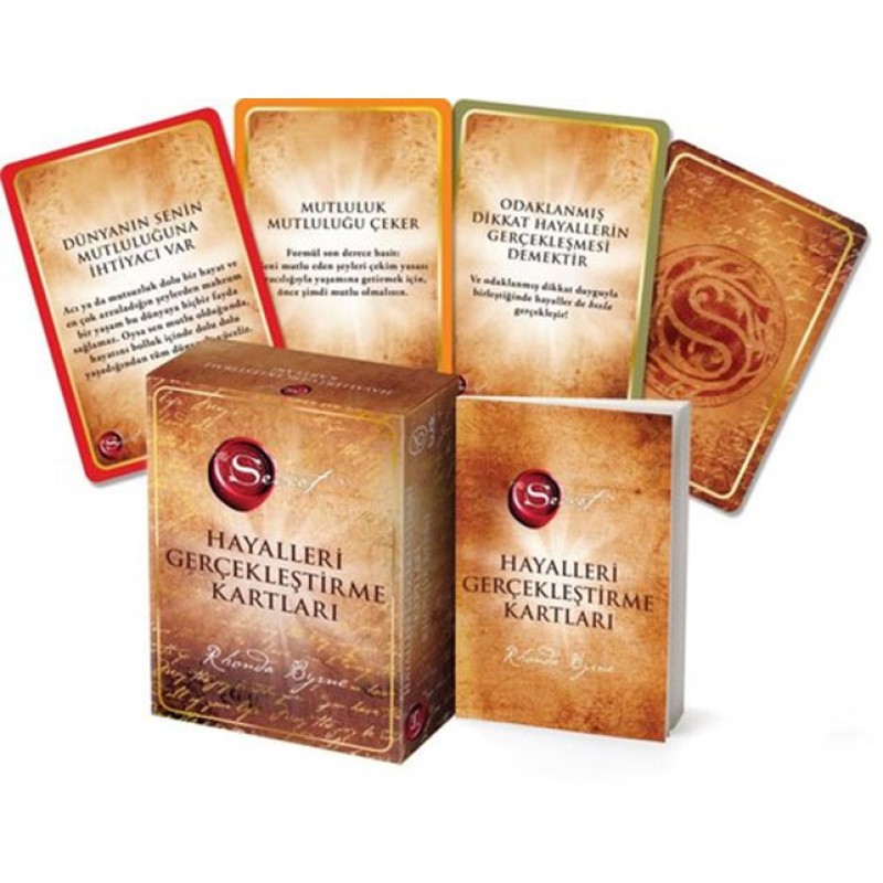 The Secret Hayalleri Gerçekleştirme Kartları (65 Kartlık Deste ve Rehber Kitap) The Secret Hayalleri Gerçekleştirme Kartları (65 Kartlık Deste ve Rehber Kitap)