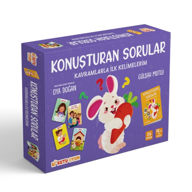 Konuşturan Sorular - Kavramlarla İlk Kelimelerim Seti Konuşturan Sorular - Kavramlarla İlk Kelimelerim Seti