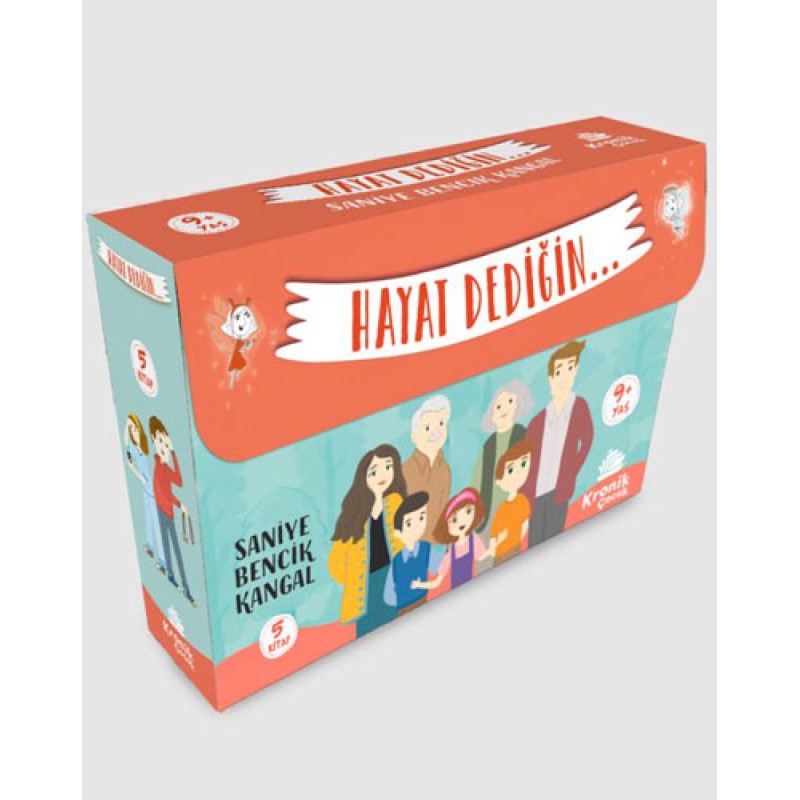 Hayat Dediğin Kutulu Set - 5 Kitap Takım Hayat Dediğin Kutulu Set - 5 Kitap Takım