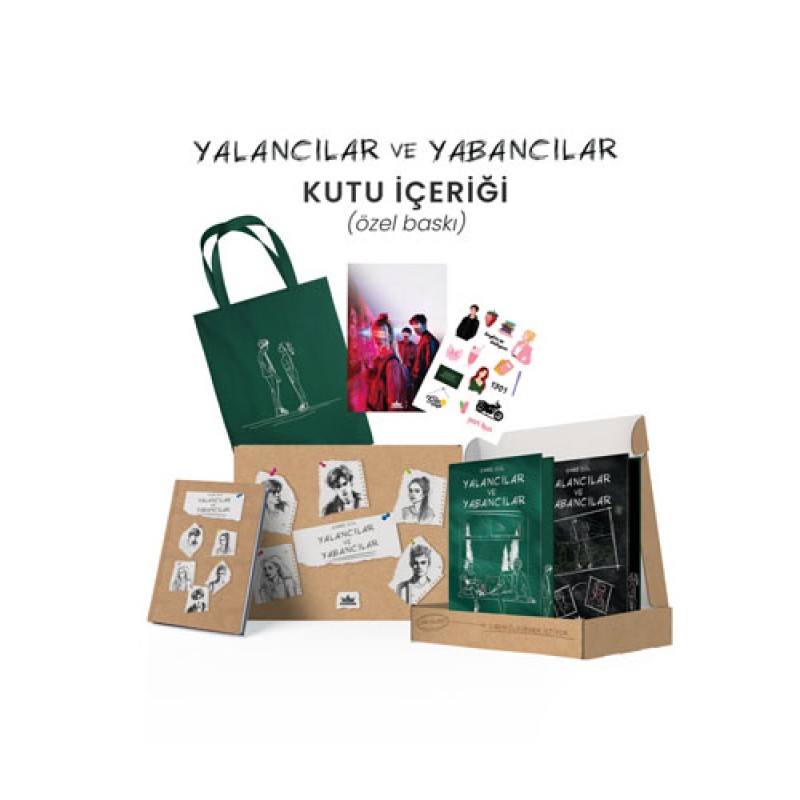 Yalancılar ve Yabancılar Serisi İki Kitaplık Hediyeli Set (Ciltli - Özel Baskı) Yalancılar ve Yabancılar Serisi İki Kitaplık Hediyeli Set (Ciltli - Özel Baskı)