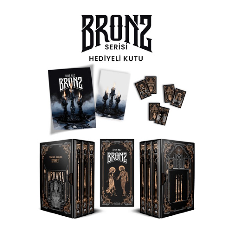Bronz Serisi - 3 Kitaplık Hediyeli Kutu (Ciltli)