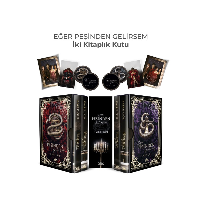 Eğer Peşinden Gelirsem Serisi Kutulu Set - 2 Kitap Takım (Ciltli) Eğer Peşinden Gelirsem Serisi Kutulu Set - 2 Kitap Takım (Ciltli)