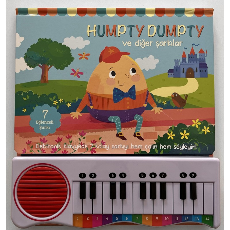 İlk Piyano Kitabım - Humpty Dumpty ve Diğer Şarkılar (Ciltli)