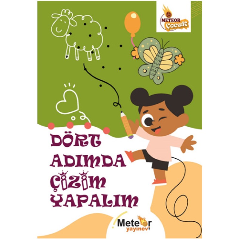 Dört Adımda Çizim Yapalım Boyama Kitabı Dört Adımda Çizim Yapalım Boyama Kitabı