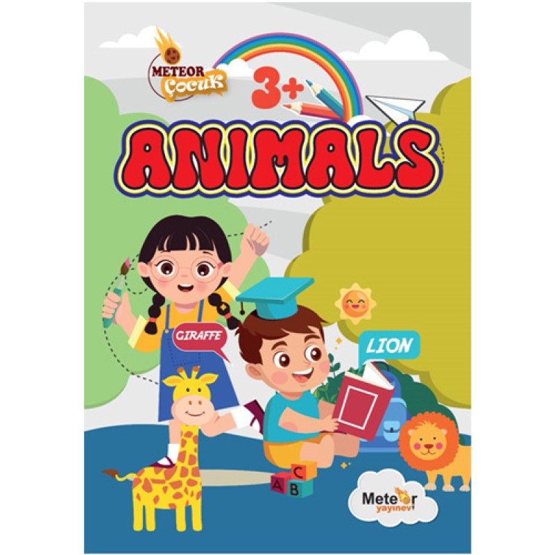 Animals (Hayvanlar) Türkçe - İngilizce Boyama Kitabı Animals (Hayvanlar) Türkçe - İngilizce Boyama Kitabı