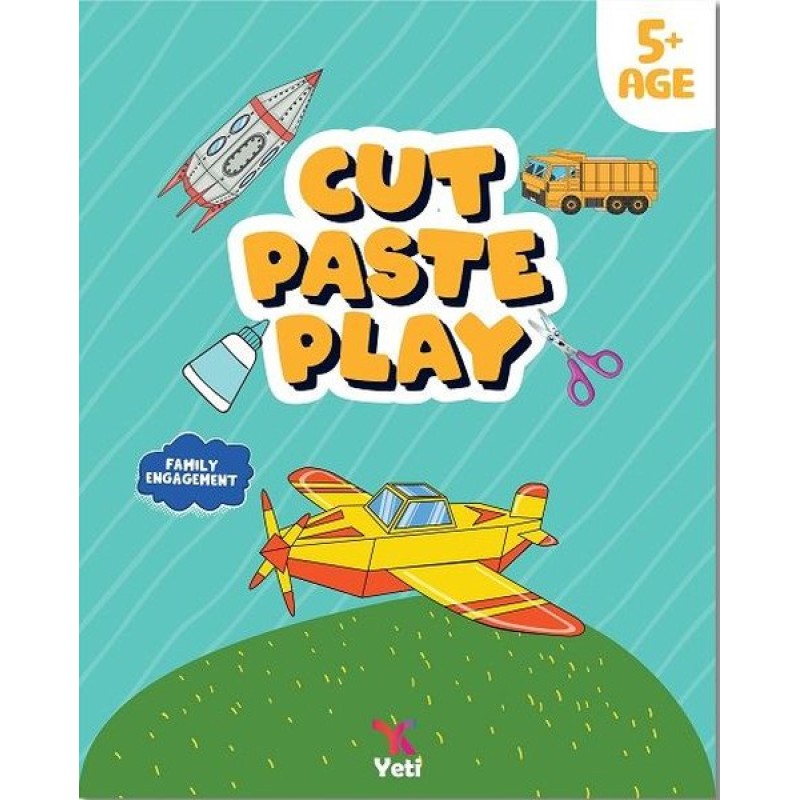Cut Paste Play - Family Engagement - İngilizce Kes Yapıştır Oyna Kitabı 2 (Mavi) Cut Paste Play - Family Engagement - İngilizce Kes Yapıştır Oyna Kitabı 2 (Mavi)