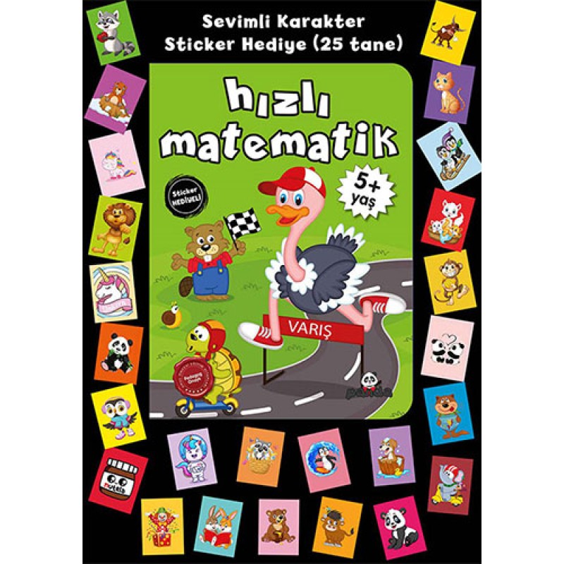 Stickerlı 5+ Yaş Hızlı Matematik Stickerlı 5+ Yaş Hızlı Matematik