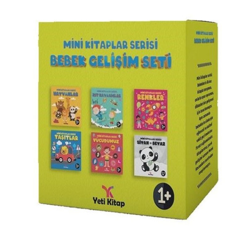 Mini Kitaplar Serisi Bebek Gelişim Seti - 6 Kitap Takım Mini Kitaplar Serisi Bebek Gelişim Seti - 6 Kitap Takım
