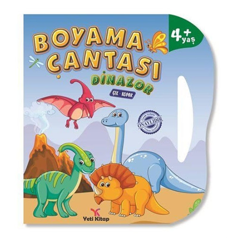 Boyama Çantası - Dinazor Boyama Çantası - Dinazor