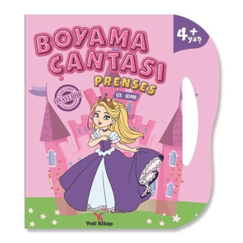 Boyama Çantası - Prenses Boyama Çantası - Prenses
