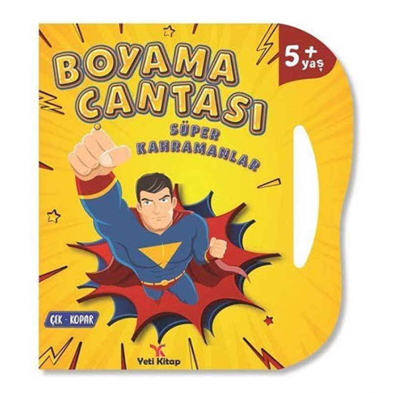 Boyama Çantası - Süper Kahramanlar Boyama Çantası - Süper Kahramanlar