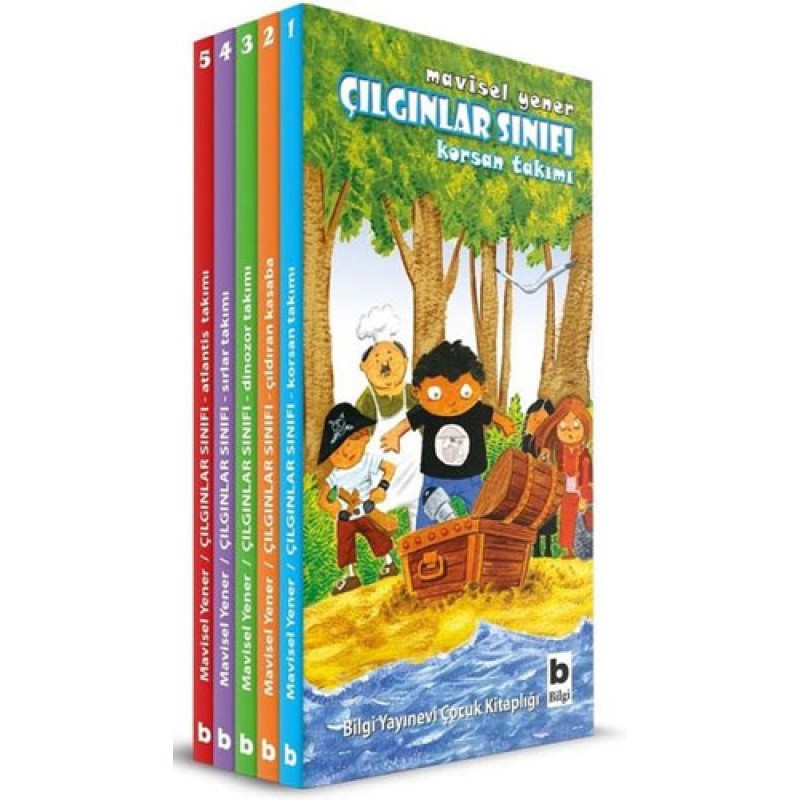 Çılgınlar Sınıfı Seti - 5 Kitap Takım Çılgınlar Sınıfı Seti - 5 Kitap Takım
