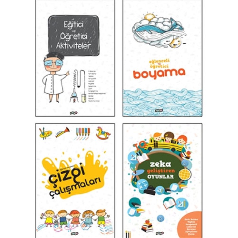 Etkinlik Seti - 4 Kitap Takım Etkinlik Seti - 4 Kitap Takım