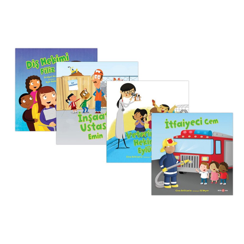 Meslekler Serisi - 4 Kitap Takım Meslekler Serisi - 4 Kitap Takım