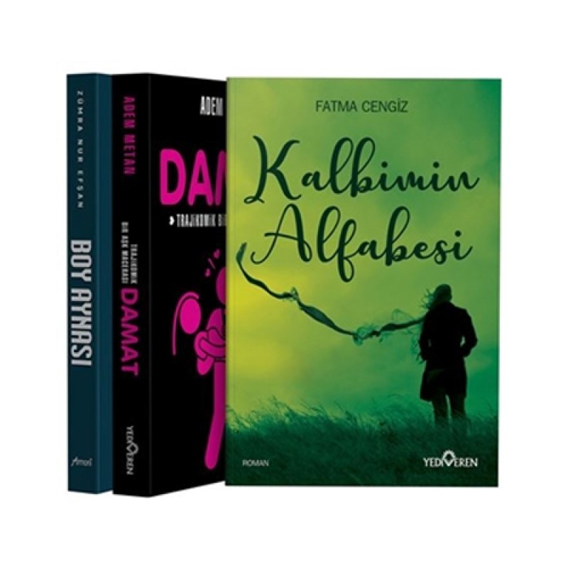 Tutkulu Aşk Seti - 3 Kitap Takım