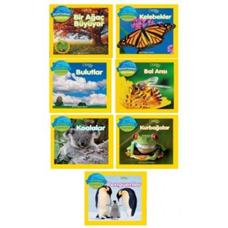 Geographic Kids Dünyamızı Keşfedin Seti - 7 Kitap Takım Geographic Kids Dünyamızı Keşfedin Seti - 7 Kitap Takım