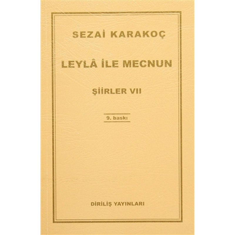 Leyla ile Mecnun - Şiirler 7 Leyla ile Mecnun - Şiirler 7