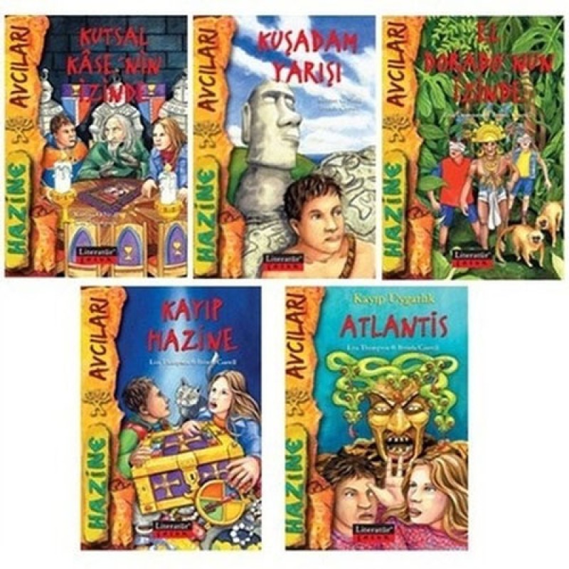 Hazine Avcıları Dizisi - 5 Kitap Takım Hazine Avcıları Dizisi - 5 Kitap Takım