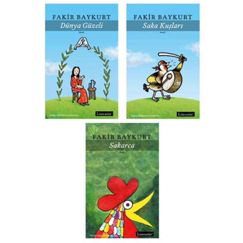 Fakir Baykurt Çocuk Kitapları Seti - 3 Kitap Takım Fakir Baykurt Çocuk Kitapları Seti - 3 Kitap Takım