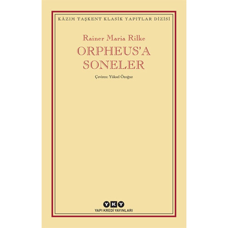 Orpheus’a Soneler