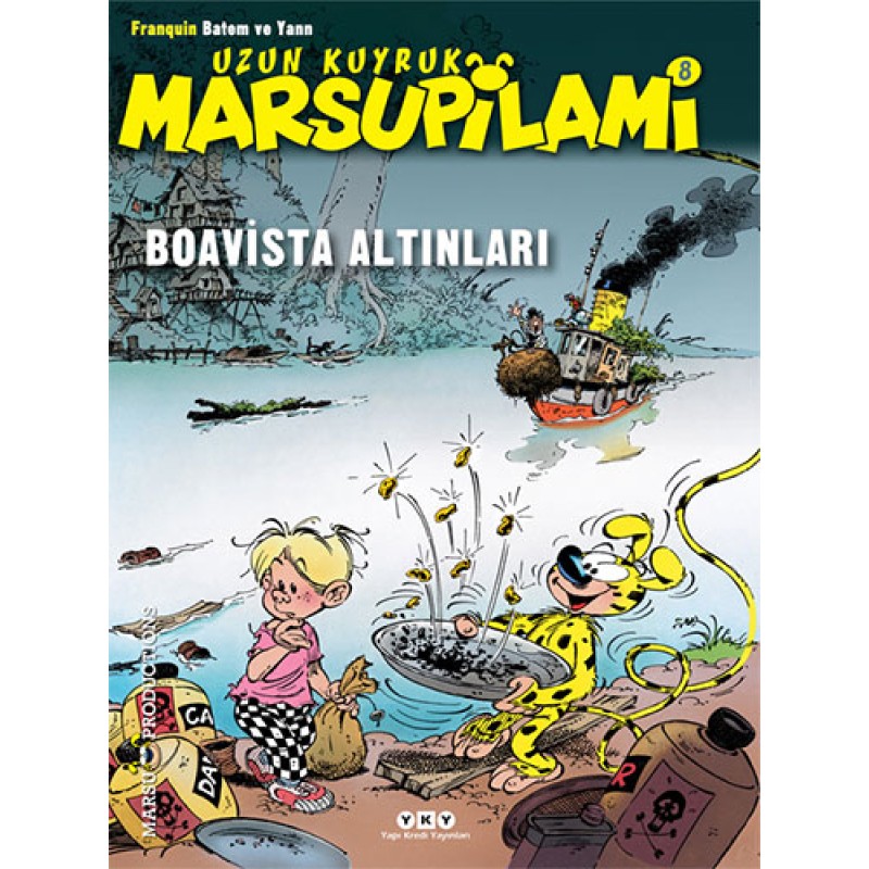 Uzun Kuyruk Marsupilami 8 - Boavista Altınları Uzun Kuyruk Marsupilami 8 - Boavista Altınları