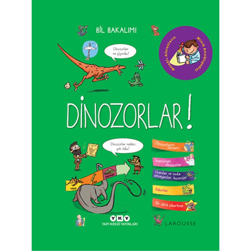 Bil Bakalım - Dinozorlar! (Ciltli) Bil Bakalım - Dinozorlar! (Ciltli)