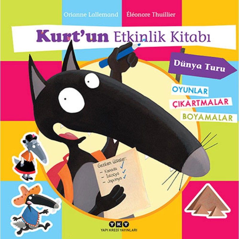 Kurt’un Etkinlik Kitabı - Dünya Turu Kurt’un Etkinlik Kitabı - Dünya Turu