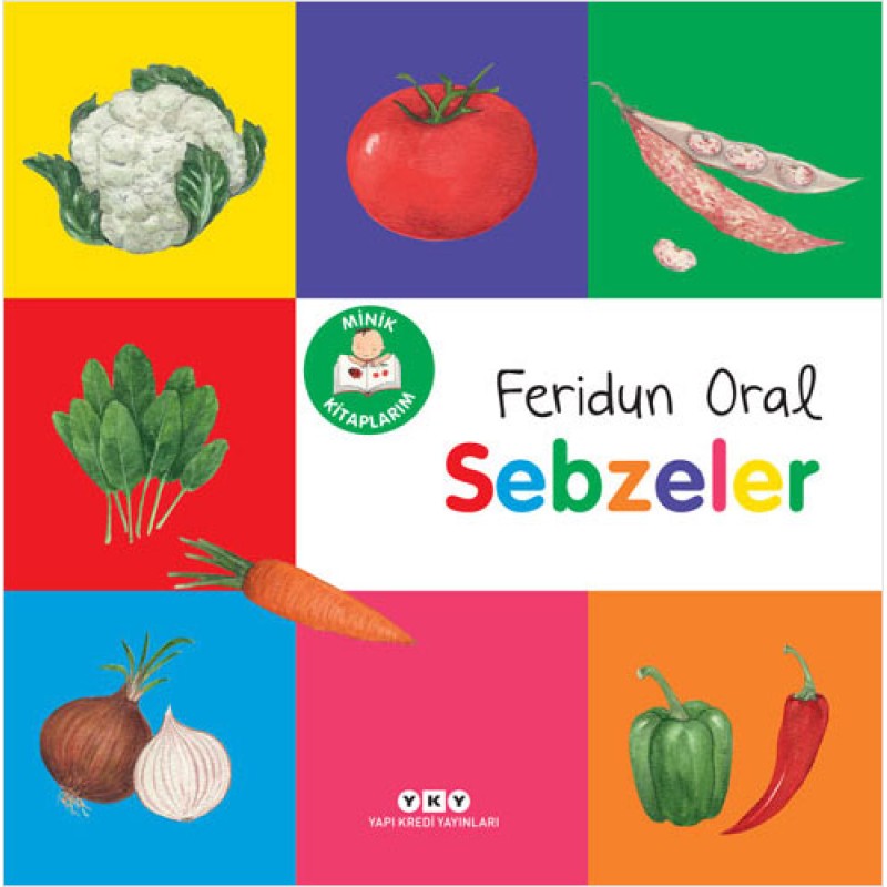 Minik Kitaplarım - Sebzeler Minik Kitaplarım - Sebzeler