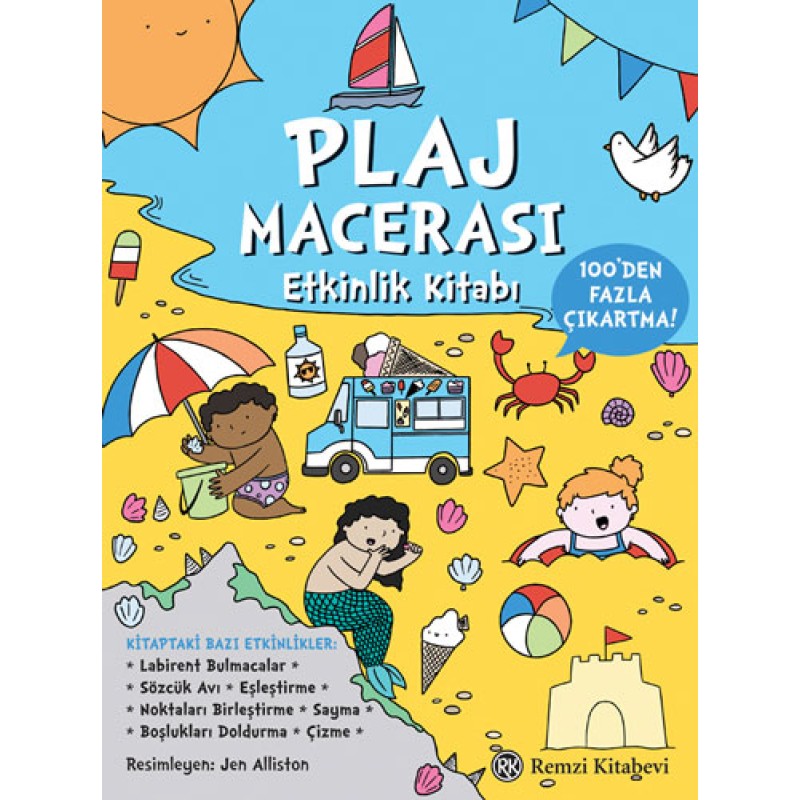 Plaj Macerası - Etkinlik Kitabı Plaj Macerası - Etkinlik Kitabı