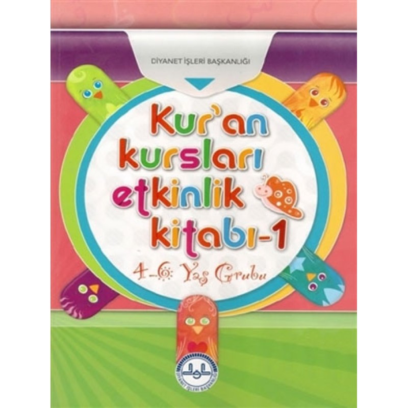 Kur'an Kursları Etkinlik Kitabı 4-6 Yaş Grubu - 2 Kitap Takım
