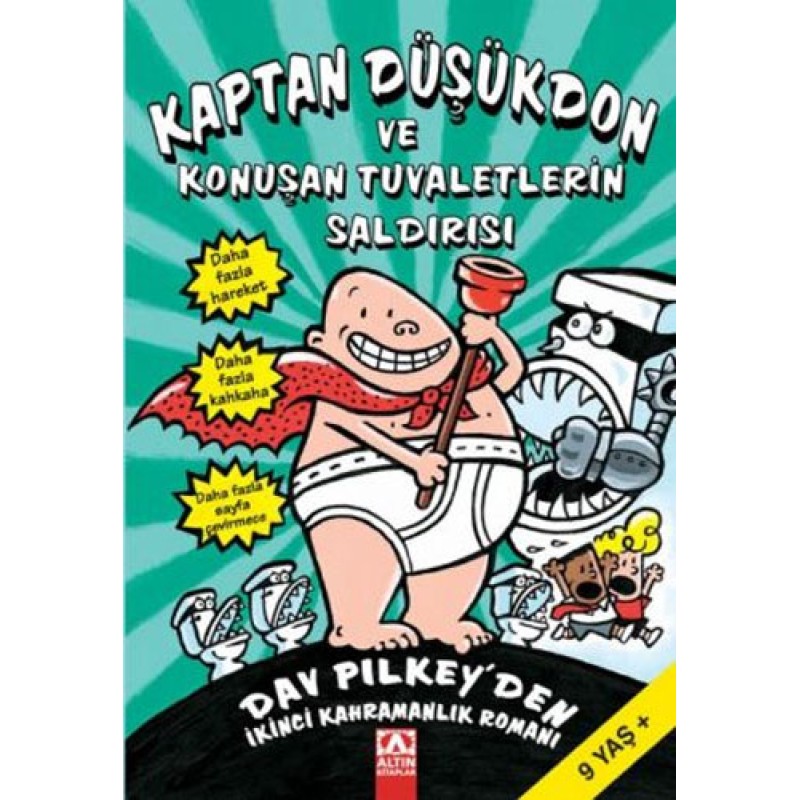 Kaptan Düşükdon 2 - Ve Konuşan Tuvaletlerin Saldırısı