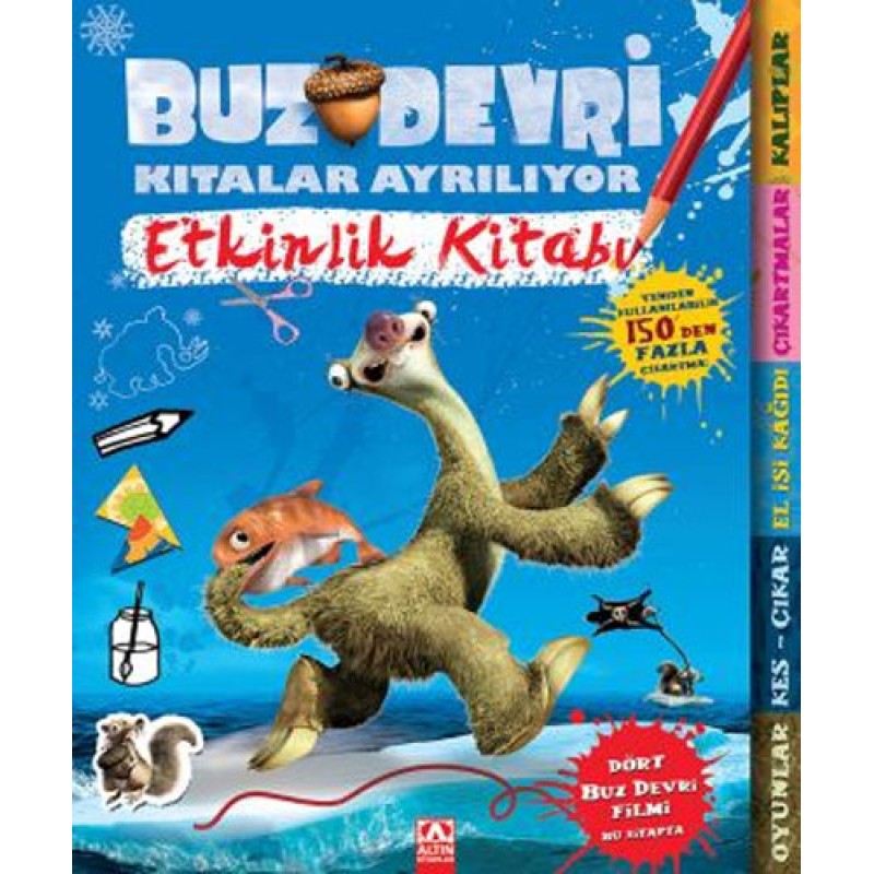Buz Devri Kıtalar Ayrılıyor - Etkinlik Kitabı Buz Devri Kıtalar Ayrılıyor - Etkinlik Kitabı