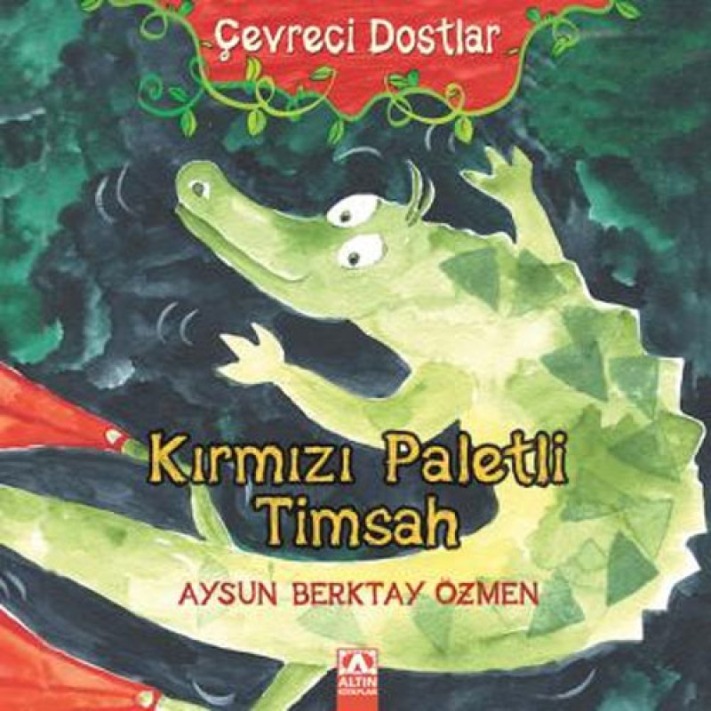 Çevreci Dostlar - Kırmızı Paletli Timsah (Ciltli) Çevreci Dostlar - Kırmızı Paletli Timsah (Ciltli)