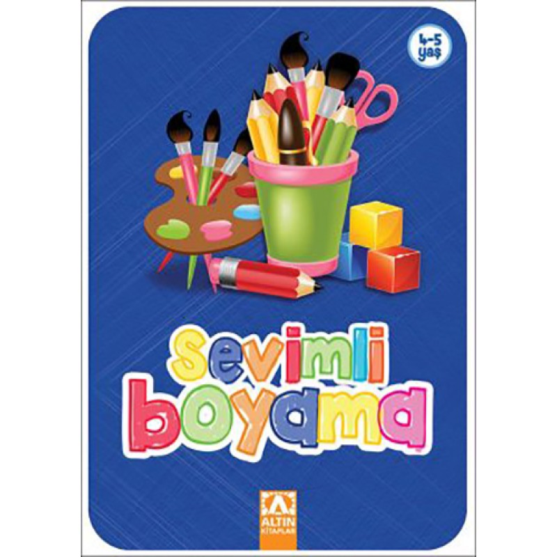 Sevimli Boyama - Lacivert Sevimli Boyama - Lacivert