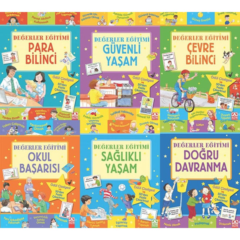 Değerler Eğitimi 6 Kitap Takım Değerler Eğitimi 6 Kitap Takım