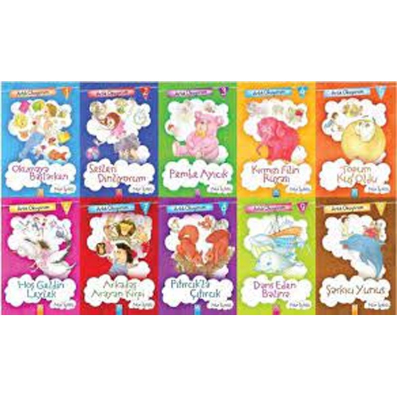 Artık Okuyorum 1. Sınıf Okuma Seti - 10 Kitap Takım Artık Okuyorum 1. Sınıf Okuma Seti - 10 Kitap Takım